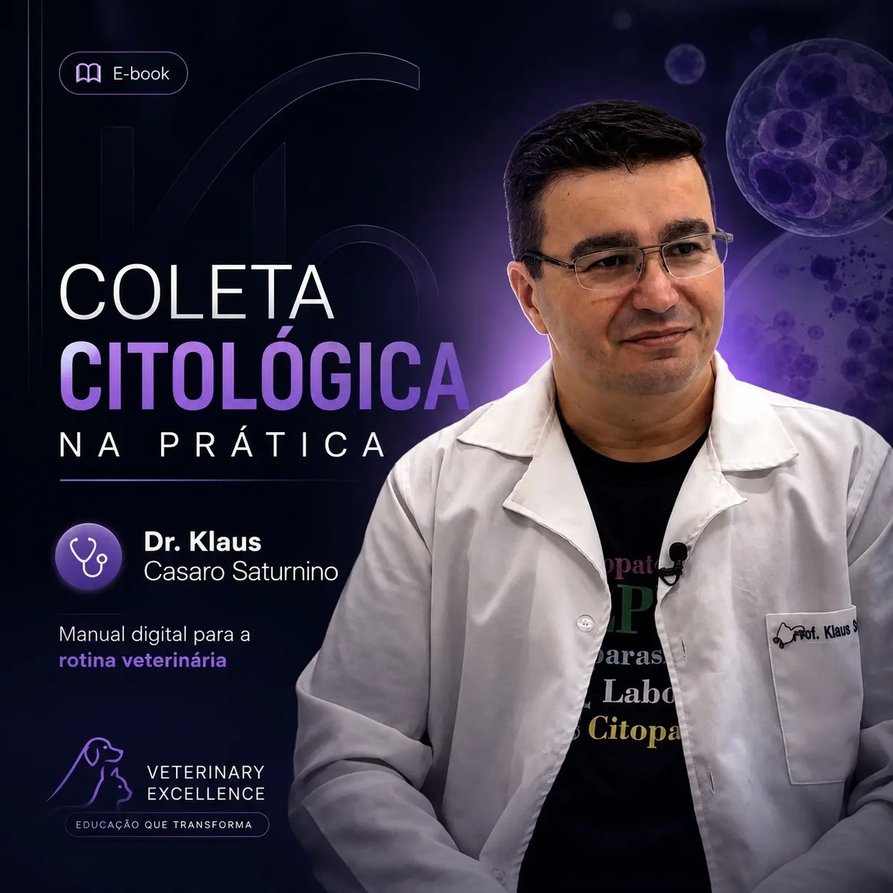Dr. Klaus Casaro Saturnino - Patologista Veterinário e Autor